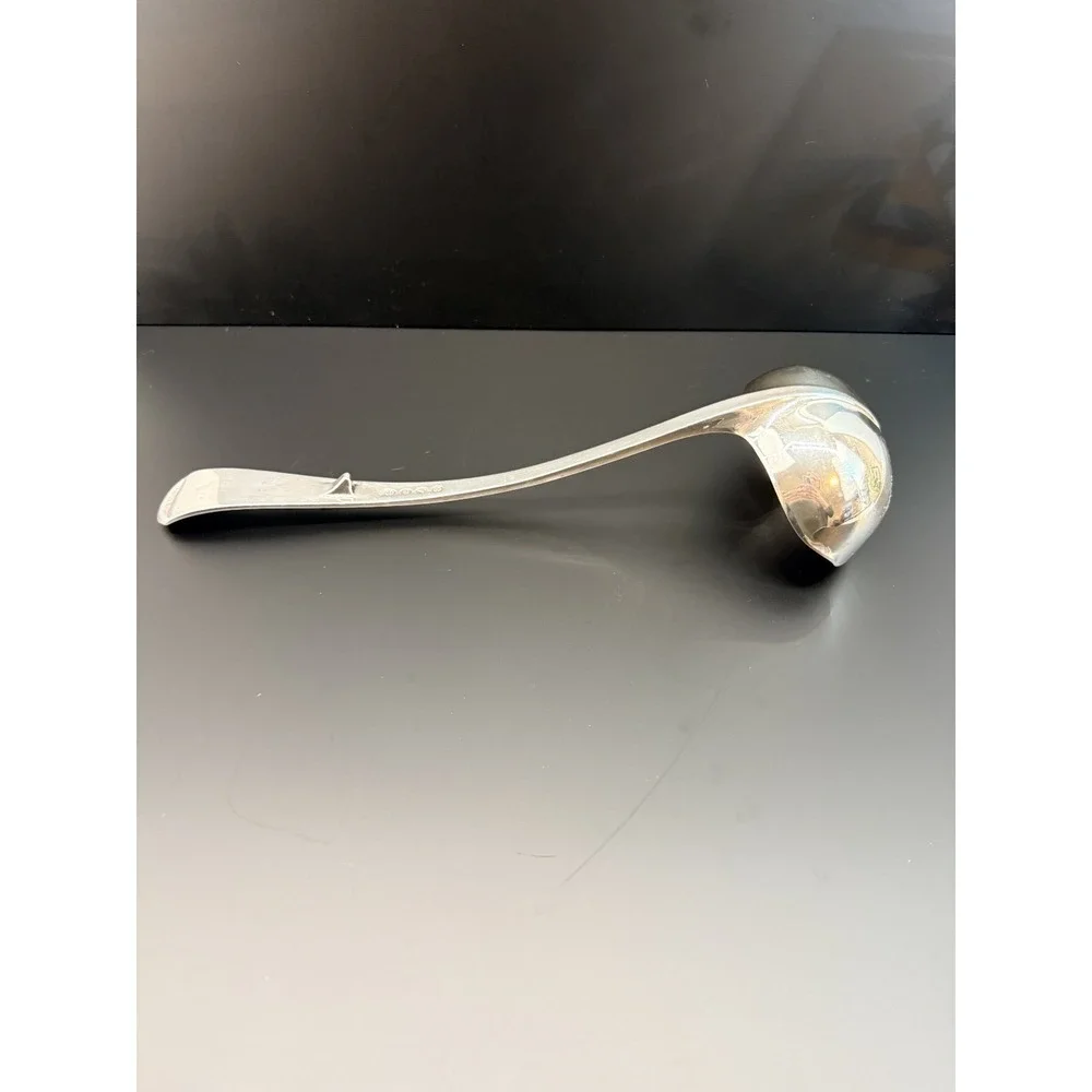 Vintage Gerity Silver Plate Ladle Georgian Style‎ Reproduction GS 48 Drop Hook